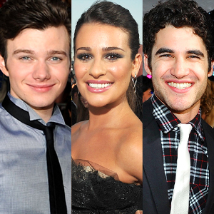 Chris Colfer, Lea Michele, Darren Criss Chris Colfer, Lea Michele, Darren Criss